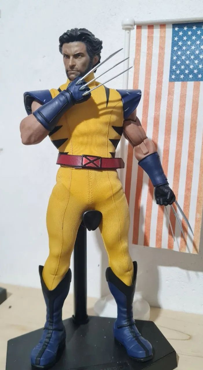 Wolverine Sideshow Head Hugh Jackman 1/6