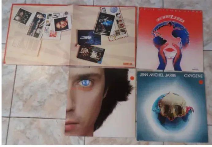 Jean Michel Jarre 4 Álbuns-5 LPs(pacote) - Foto 4