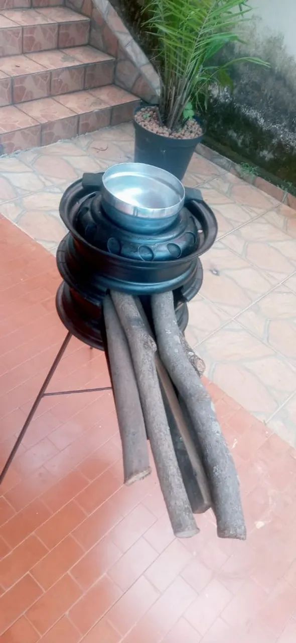Fogão a Lenha Móvel  - Foto 3