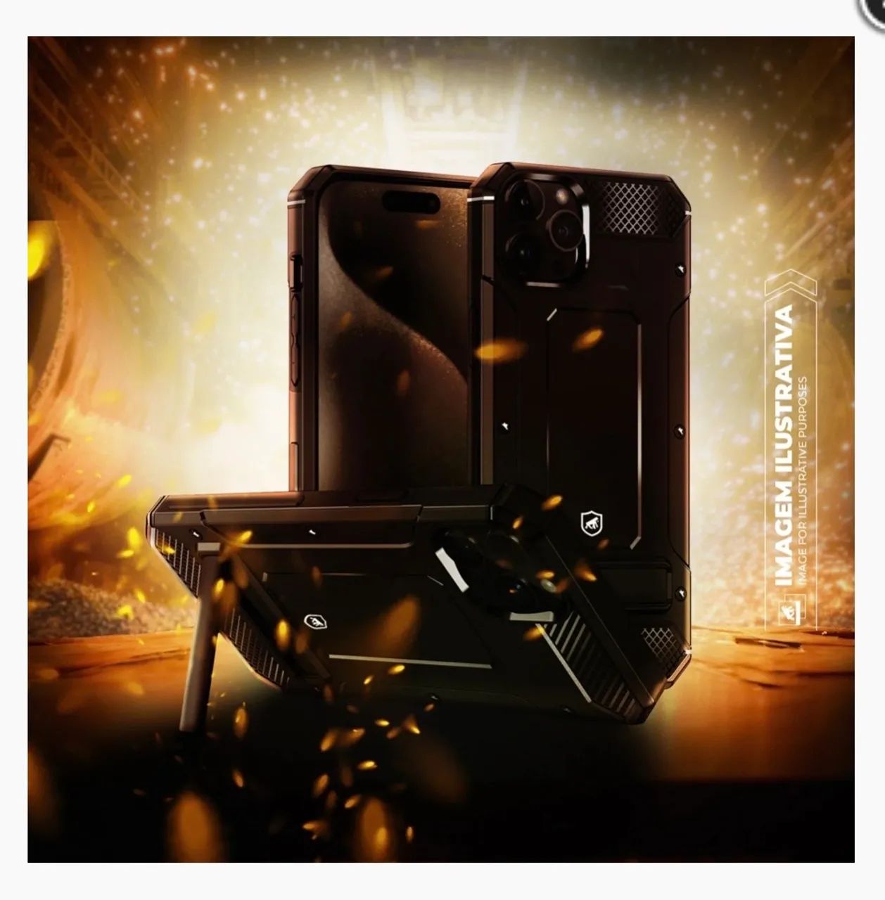 Capa para iPhone 16 - ArmyProof - Gshield - Foto 2