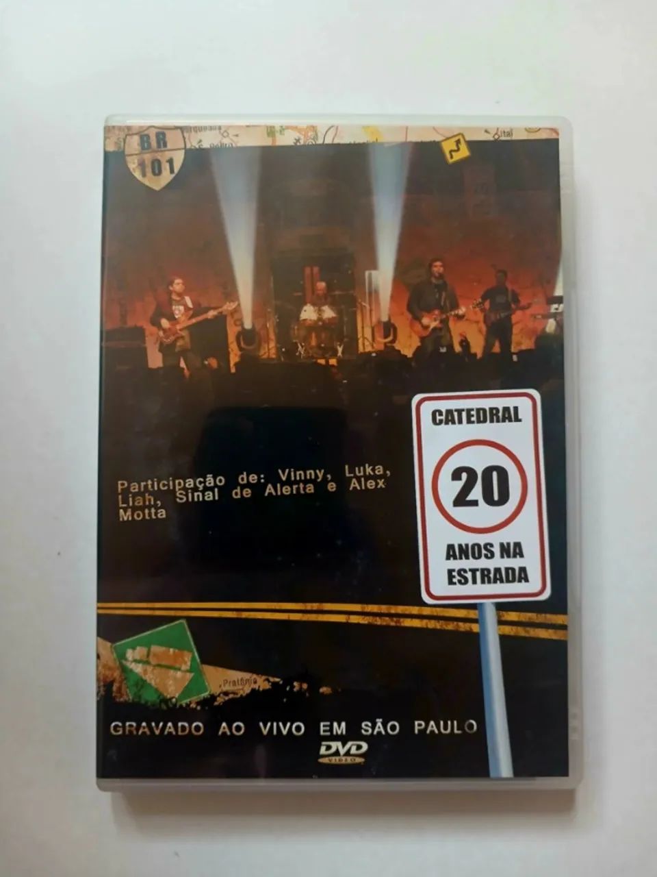 DVD CATEDRAL - 20 Anos na Estrada