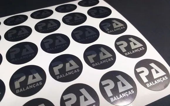 Adesivo Personalizado com sua logo - Foto 5