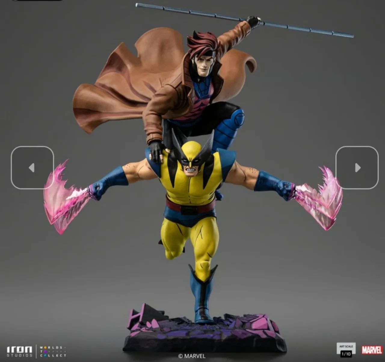 Gambit & Wolverine Deluxe Iron Studios X-Men 97 - Foto 2