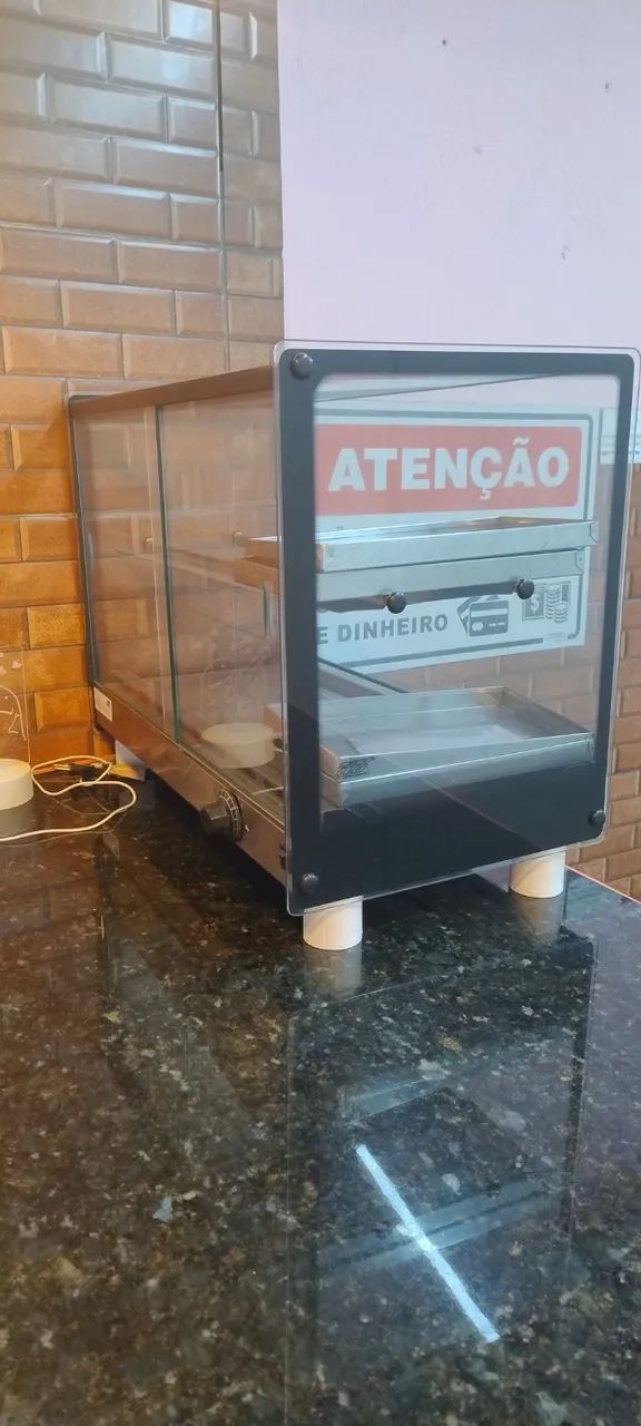 Estufa de vidro para salgados  - Foto 5
