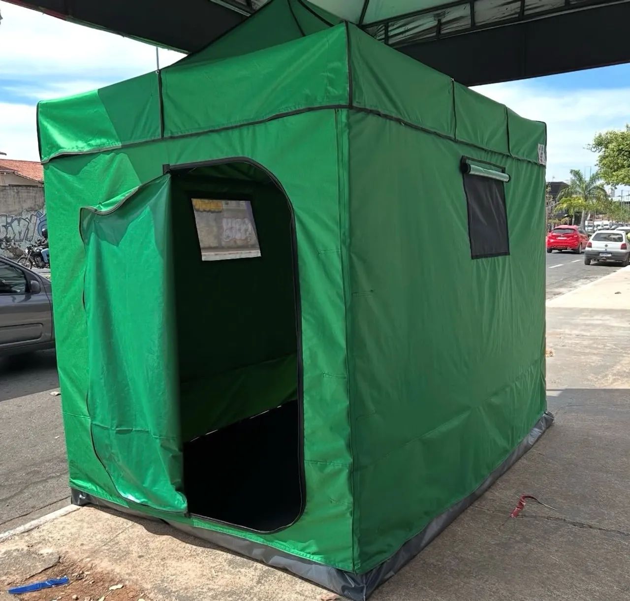 Tenda camping 3x2 náilon 