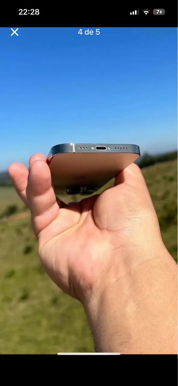 VENDO iPhone 13 PRO 128 GIGA SEMI NOVO IMPECÁVEL - Foto 3