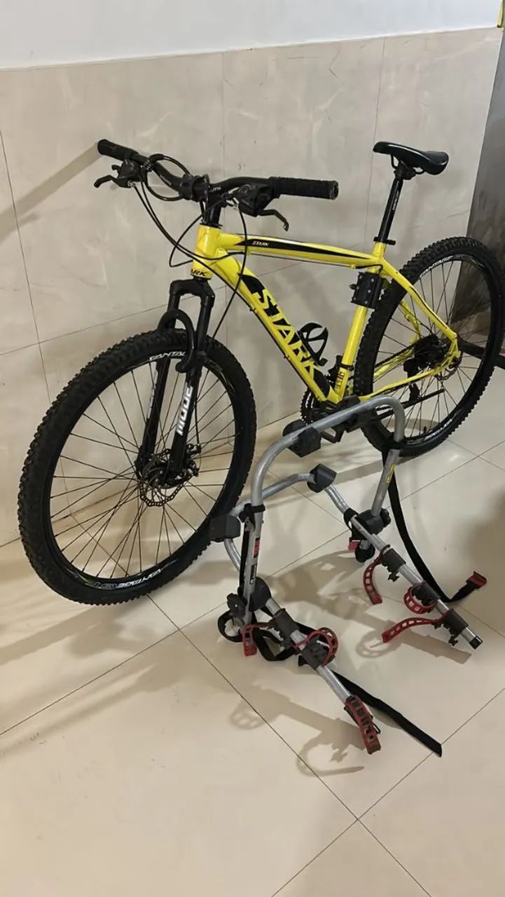 Bicicleta com suporte para carro  - Foto 2