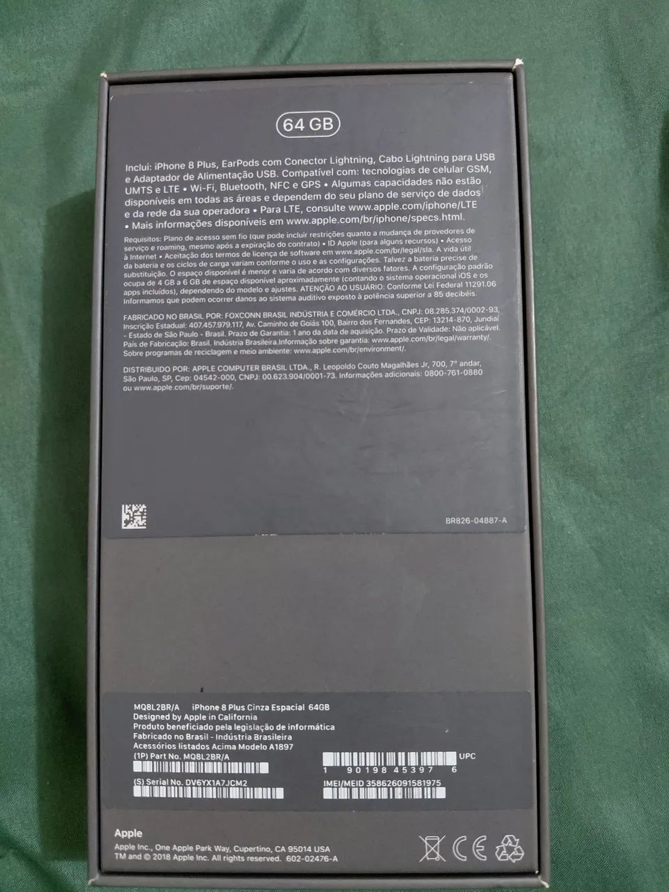 IPHONE 8 PLUS 64 GB PRETO - Foto 5