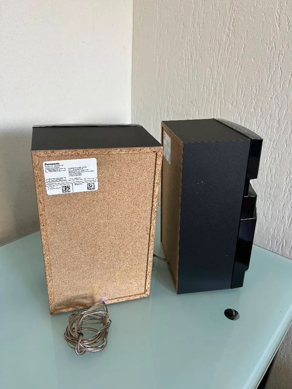 Par de caixas de som Panasonic 125w rms - Foto 2