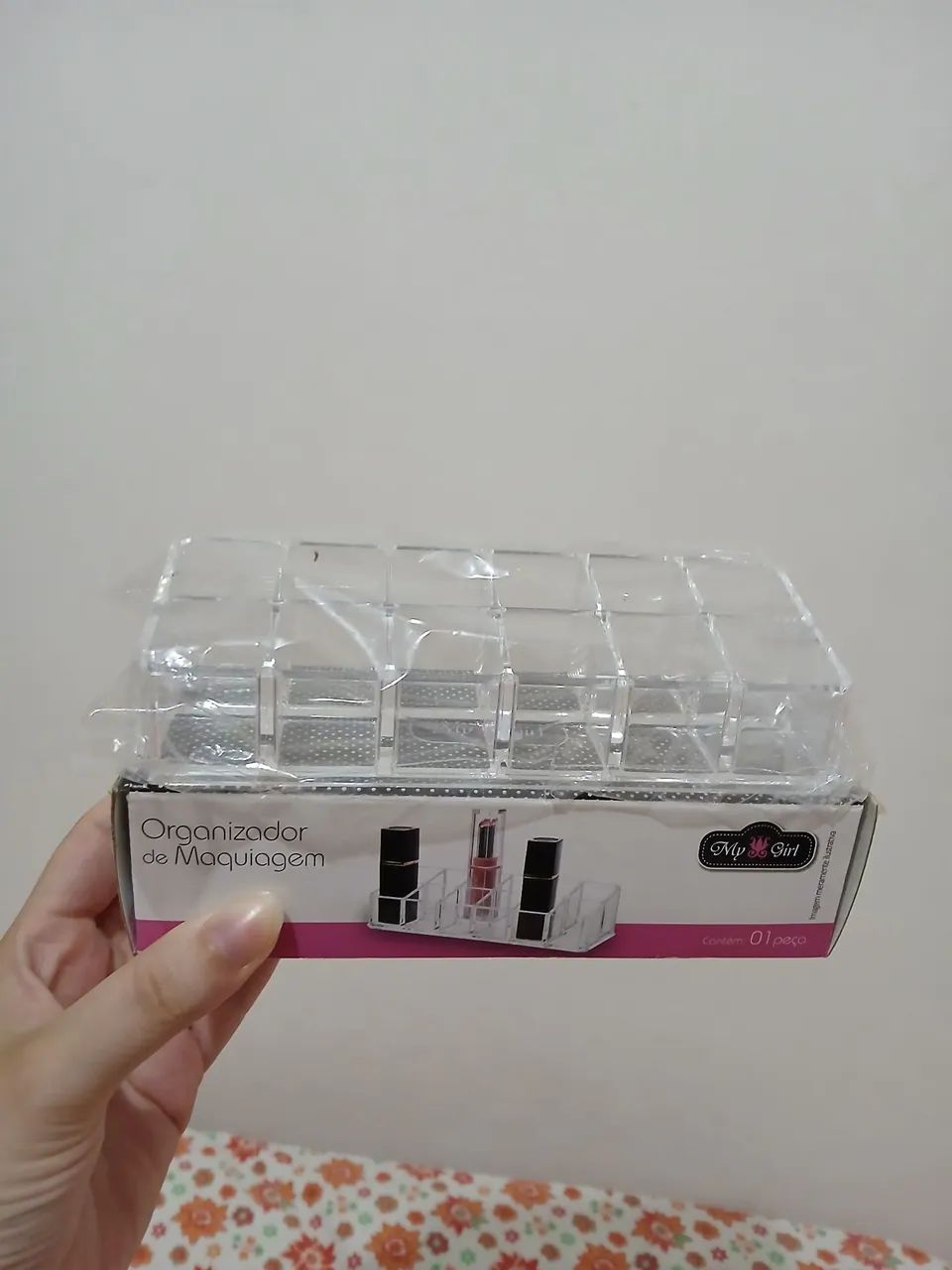 Organizador de maquiagem/esmalte
