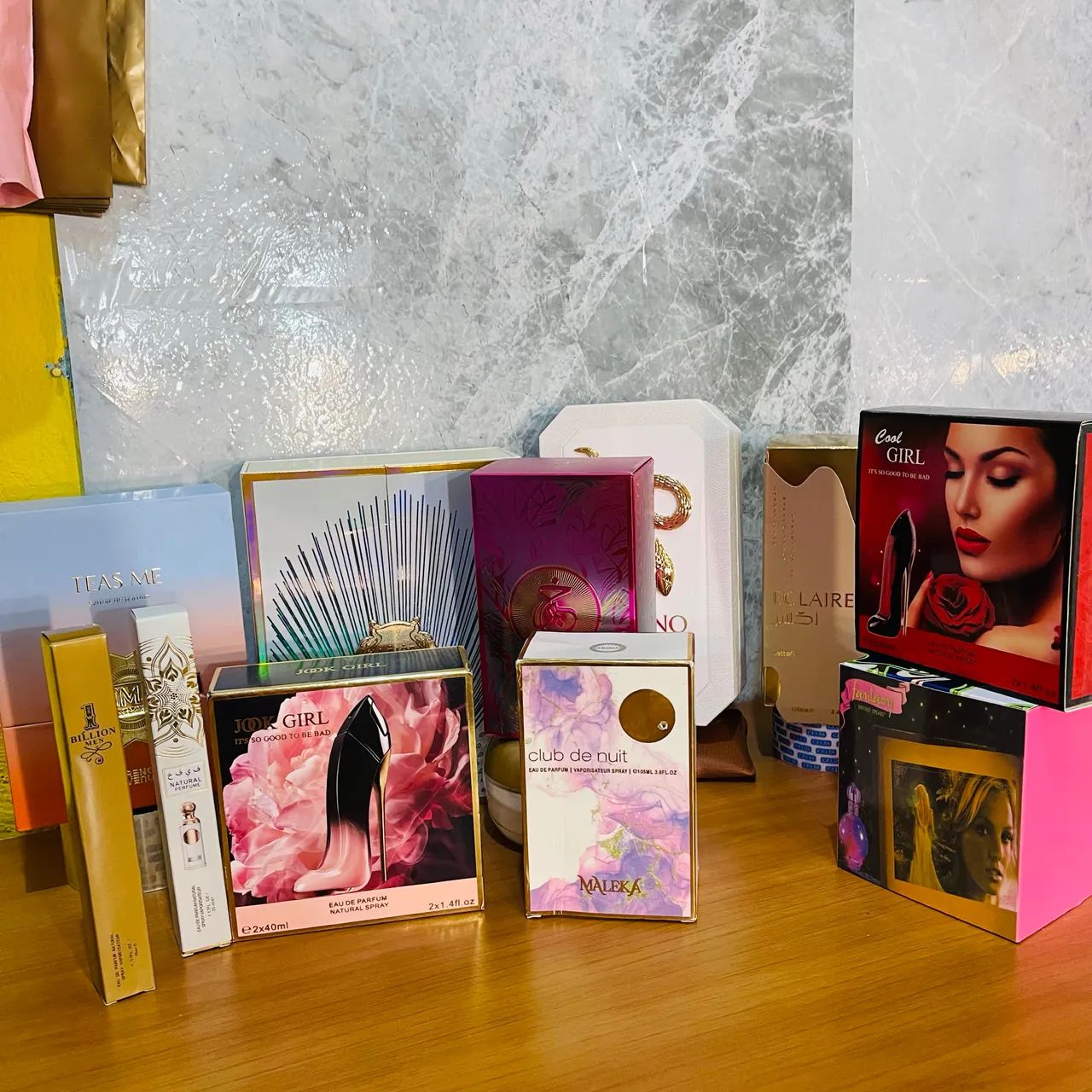 Kit de perfumes árabes 
