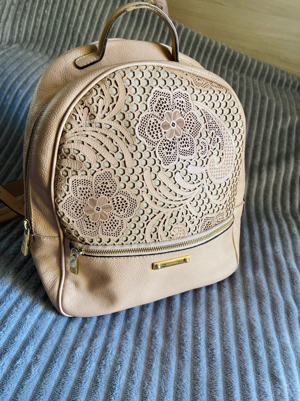 Mochila Bege - Foto 3