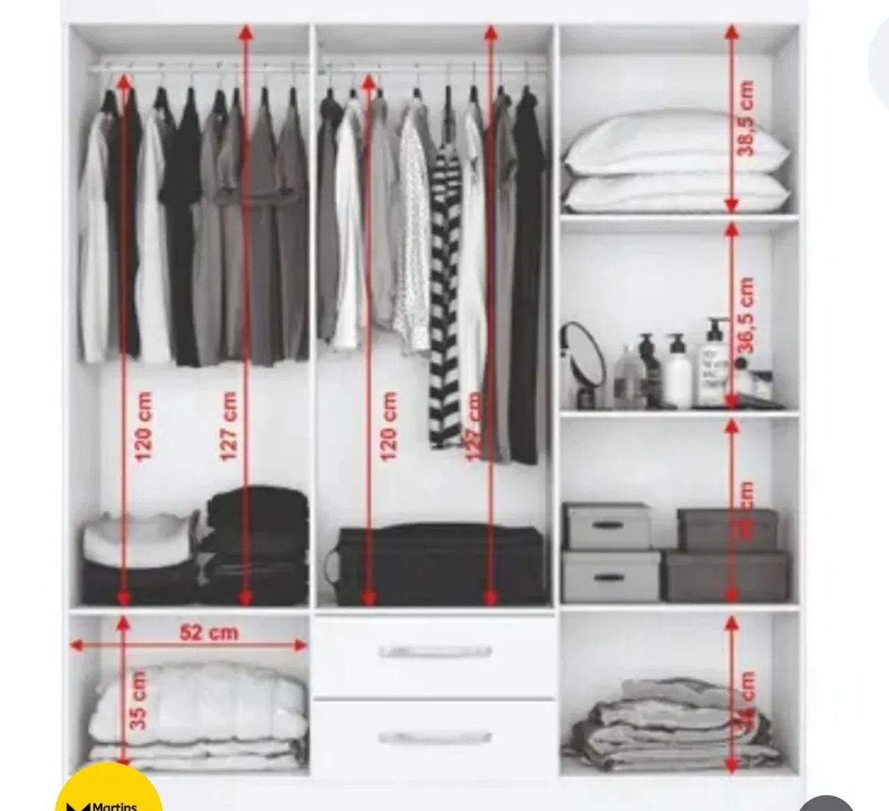 Guarda roupa de casal  - Foto 3