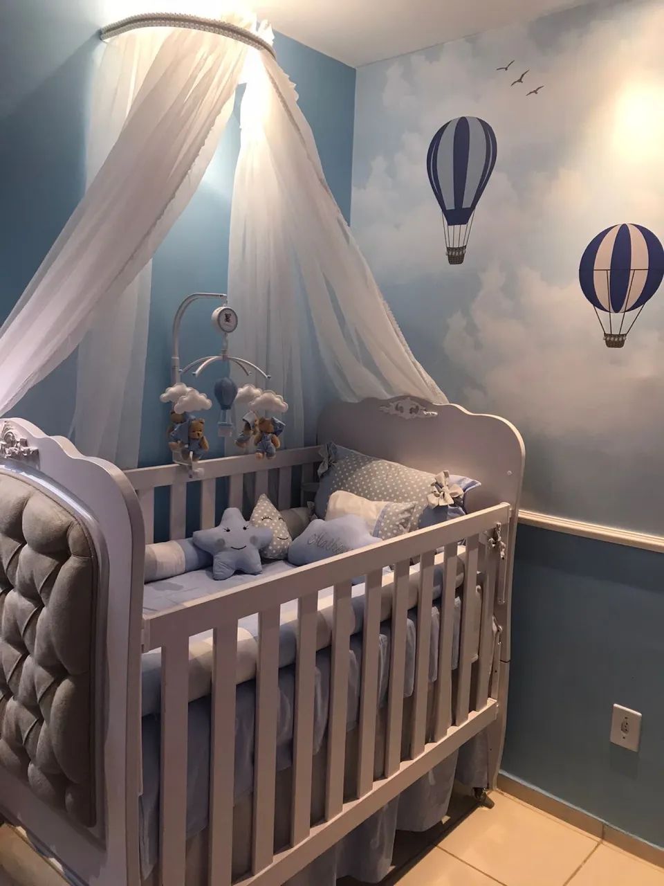 Kit berço e móbile musical  - Foto 2