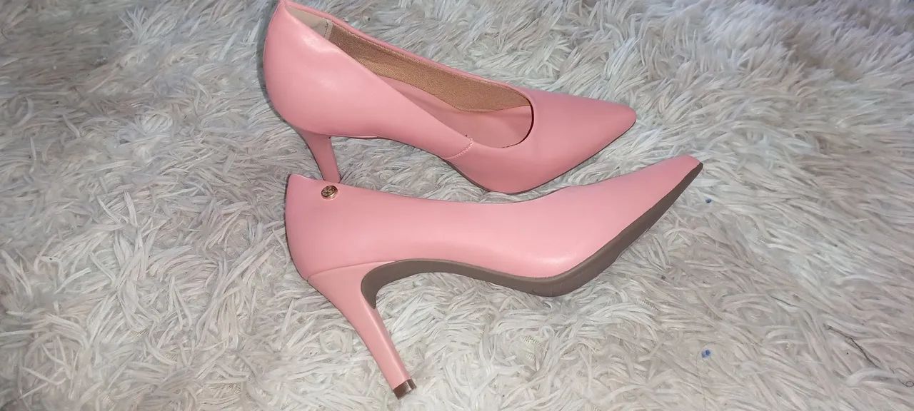 Scarpin rosa 36 - Foto 5
