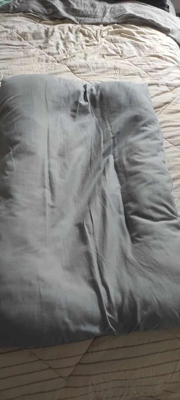 Ninho casulinho com capa cinza