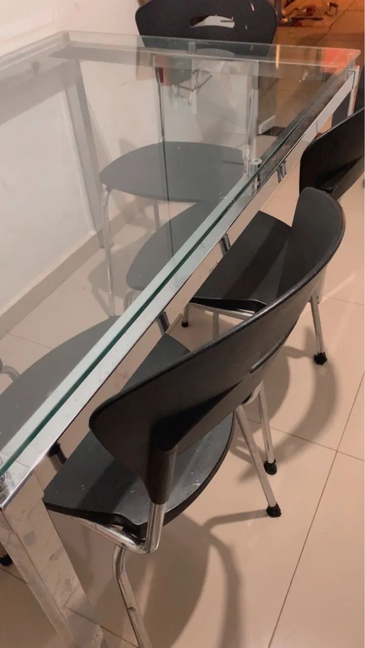 Mesa de vidro  - Foto 2