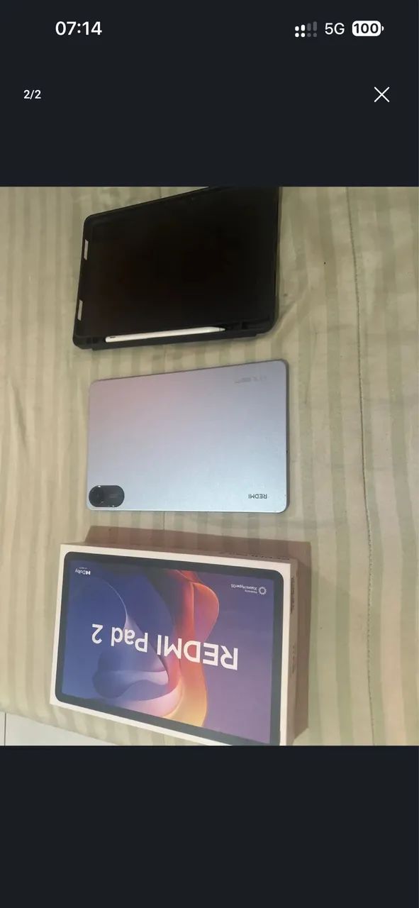 Tablet Redmi + caneta original 