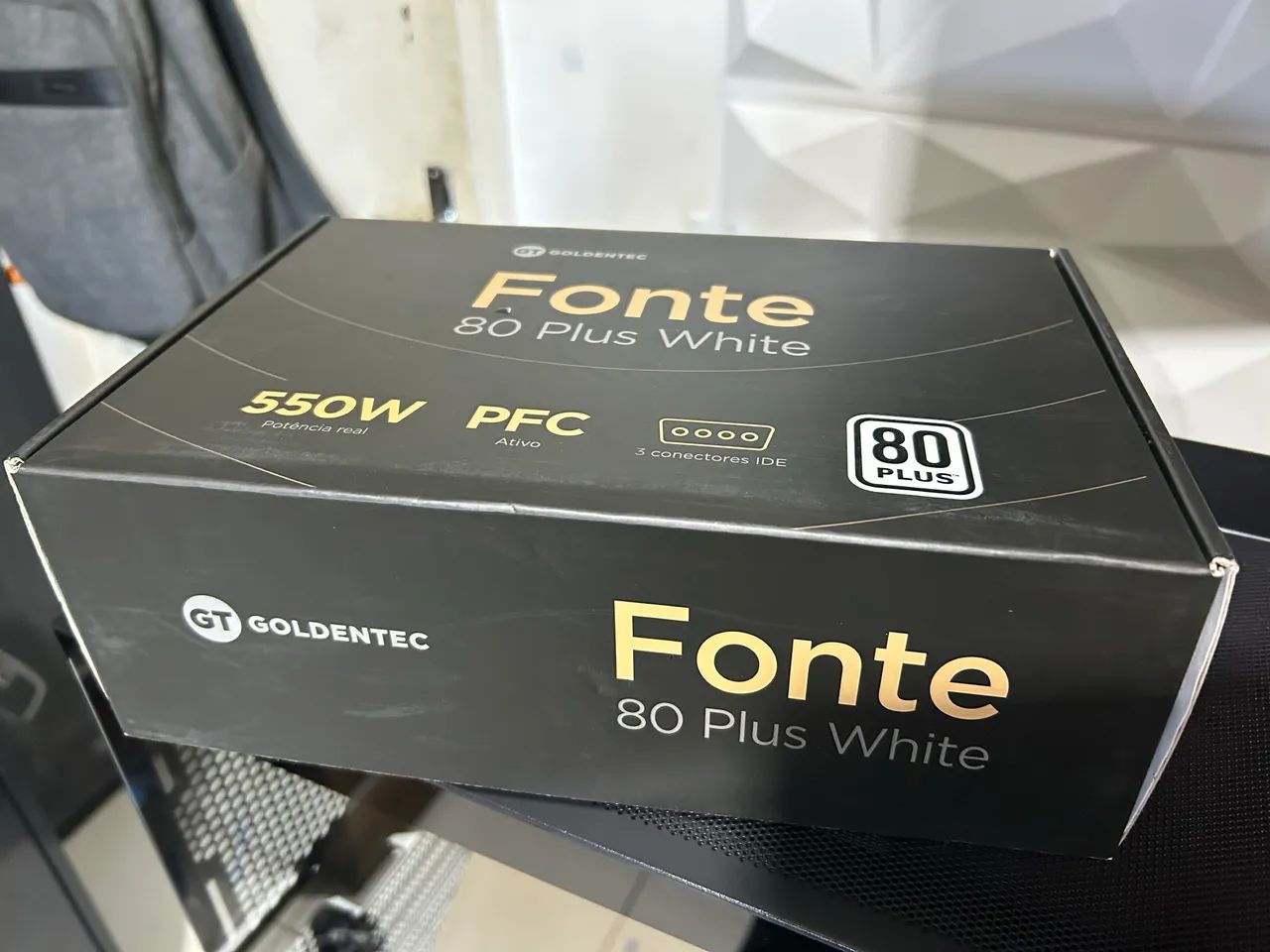 fonte 550w 80 plus white