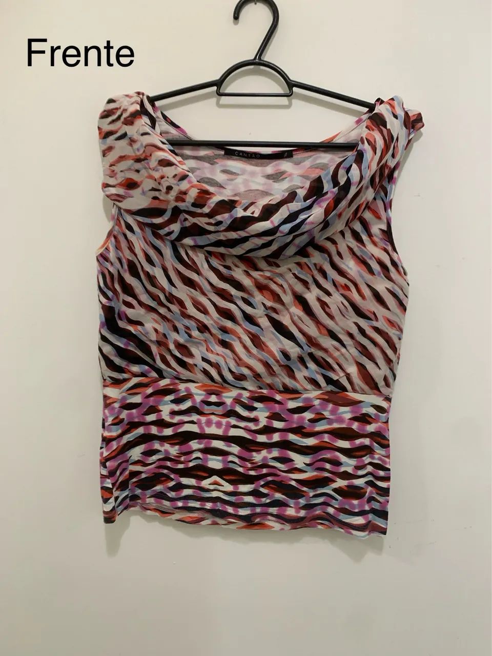 Blusa Cantão, tamanho M, usada 1 vez - Foto 2