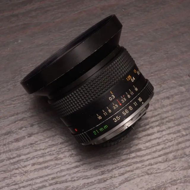 【ジャンク】YASHICA ML 21mm f/3.5 F3.5 Lente Yashica ML 21mm f3.5 - Acessórios para Câmeras e Filmadoras
