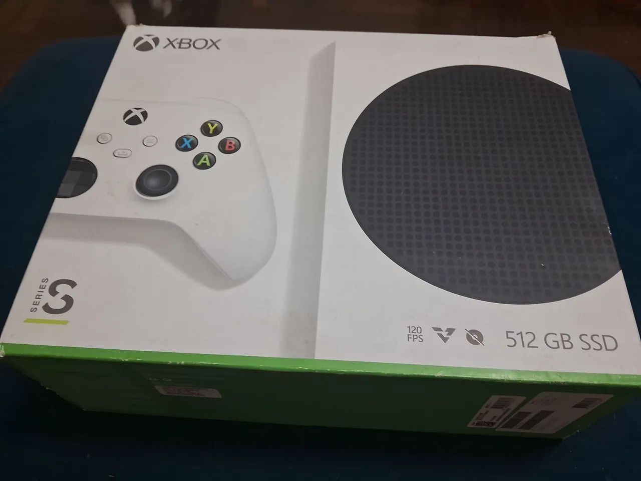 Caixa do XBOX Séries S 512