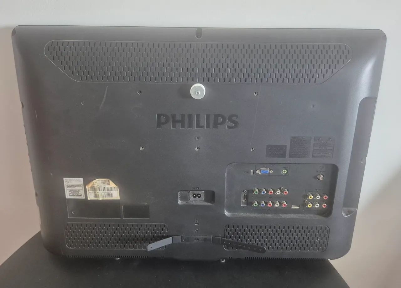 Tv 26 Polegadas Philips e Rack Preto - Foto 5