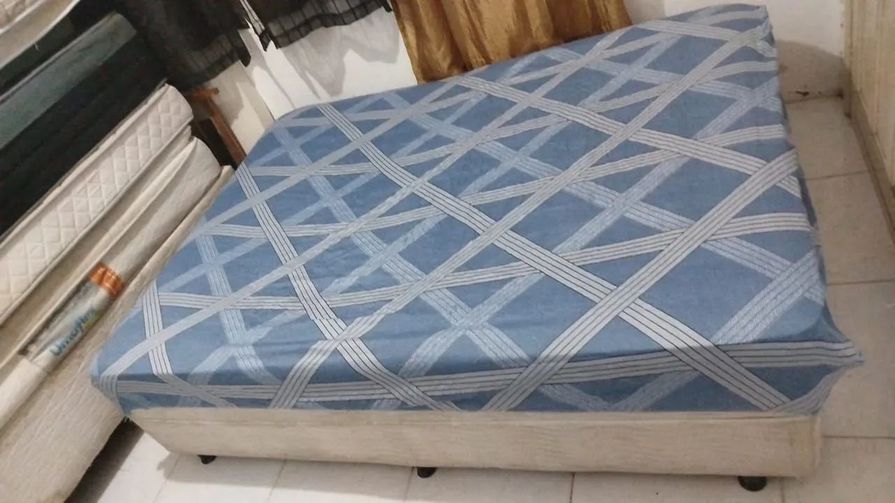 Cama box casal, em molas , entrega grátis - Foto 3
