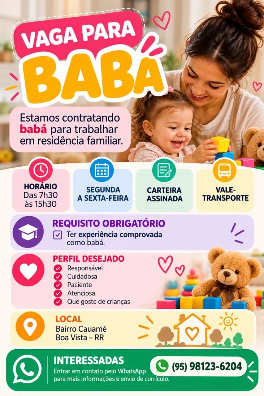 Contrata se babá  - Foto 2