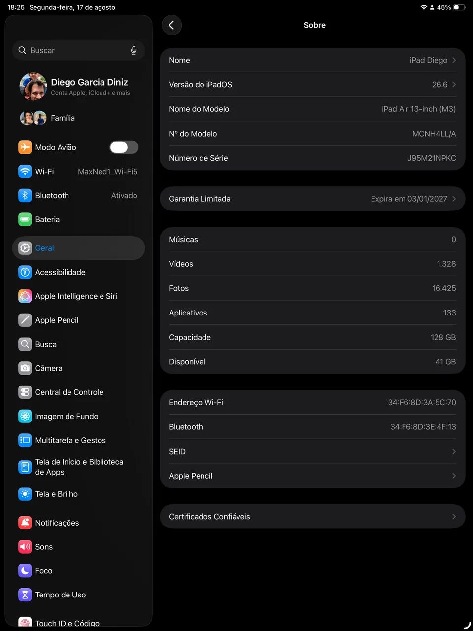 iPad Air 13? M3 128GB + Magic Keyboard + Apple Pencil Pro - Foto 5
