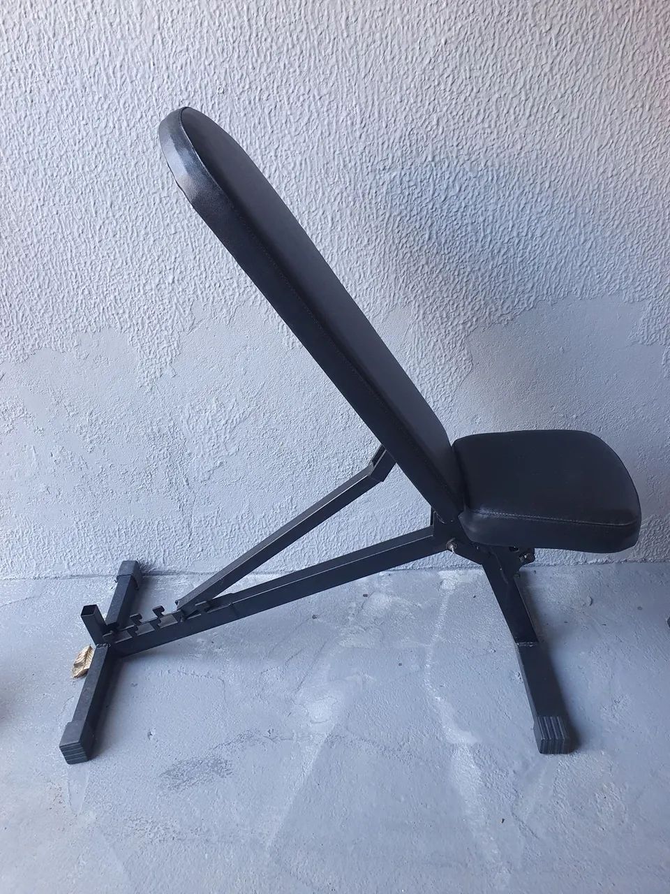 Halteres sextavados com suporte e banco.  - Foto 4