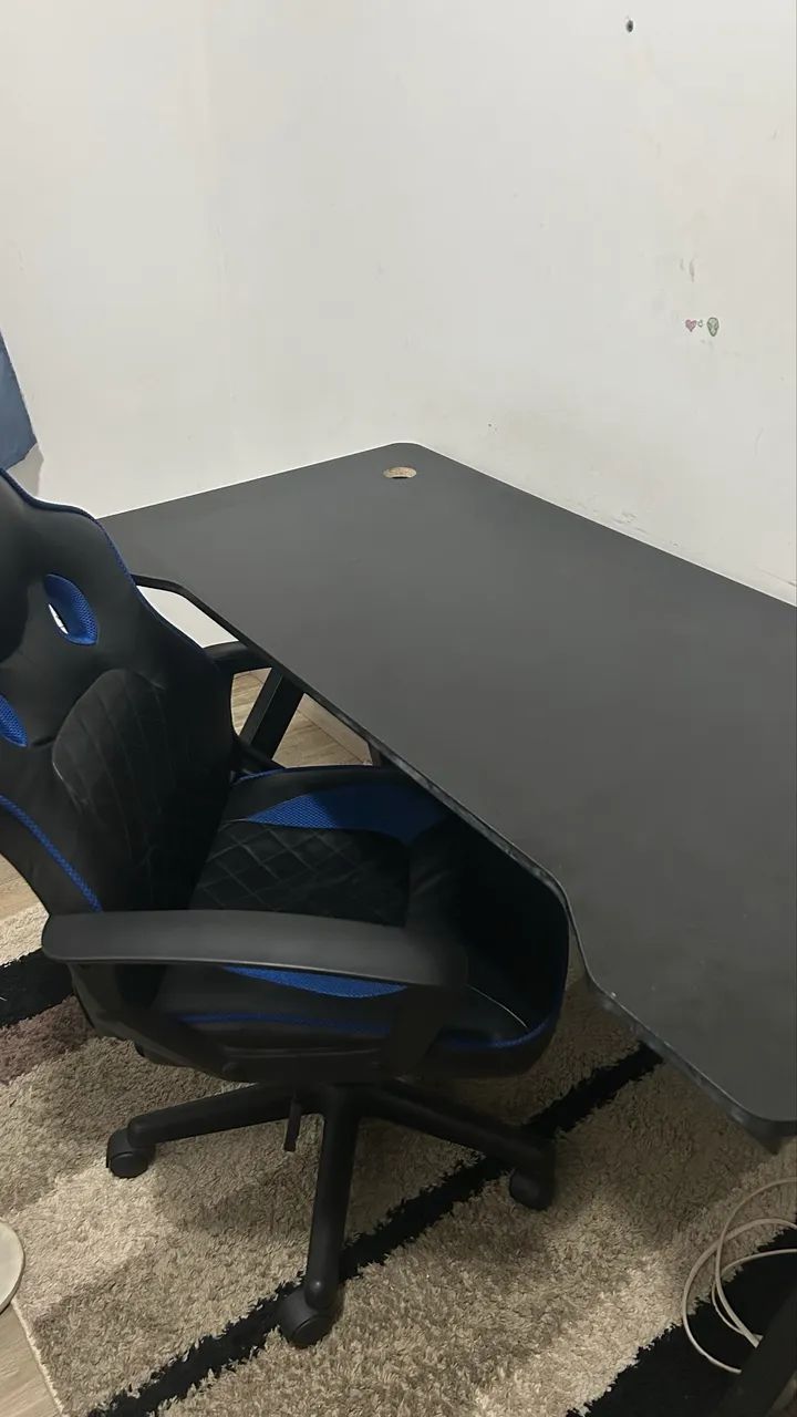 Mesa Gamer + Cadeira Gamer - Foto 6