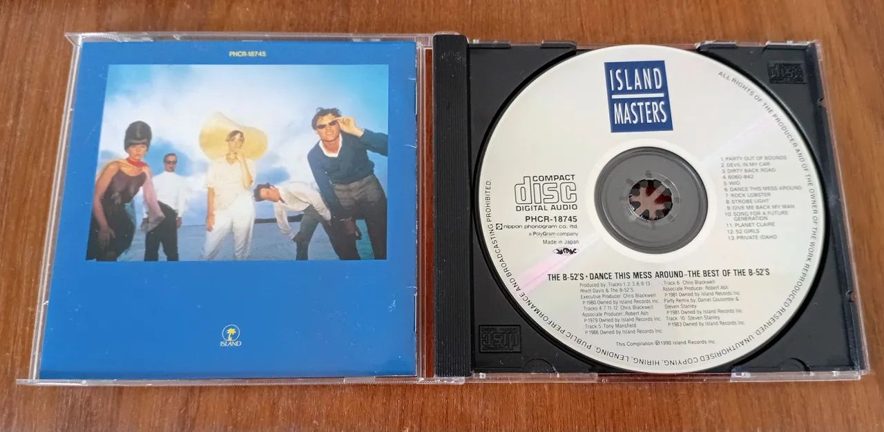 その他 Makedamnsure [CD] CD B-52'S - DANCE THIS MESS AROUND (EDIÇÃO JAPONESA - RARO) - CDs