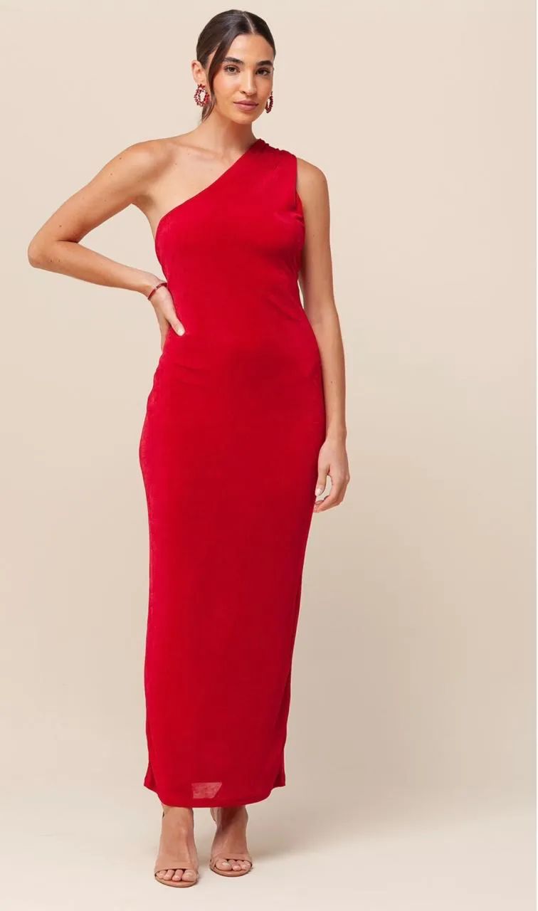 Vestido vermelho elegante  - Foto 2