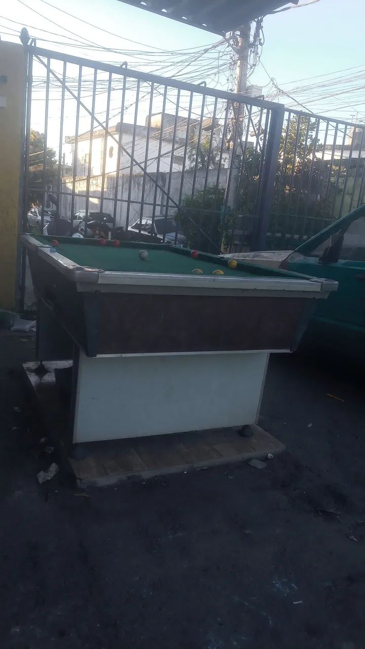 Sinuca ardósia precisa de reforma no fundo R$800 - Foto 3