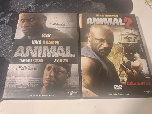 ANIMAL 1 E 2 DVDS -  R&C DVDS