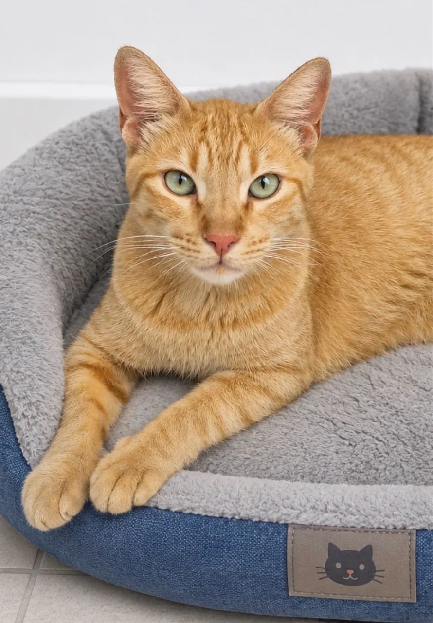 Gato laranja adoção responsável  - Foto 2