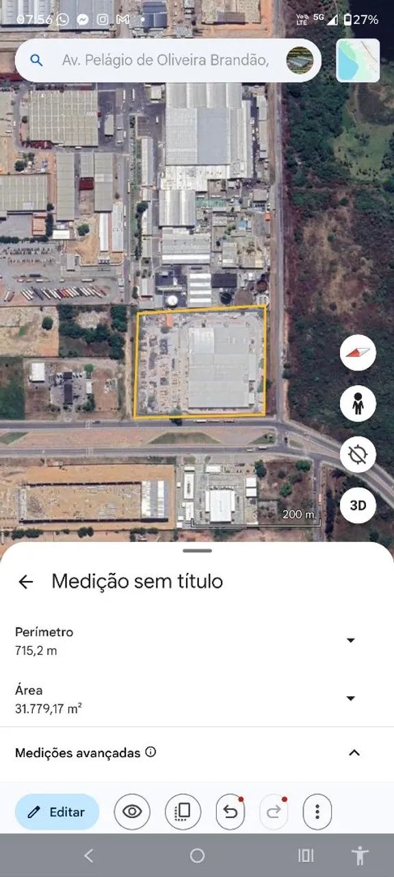 ALUGO GALPÃO COM 12.000M2 NO DISTRITO INDUSTRIAL DE MARACANAÚ 