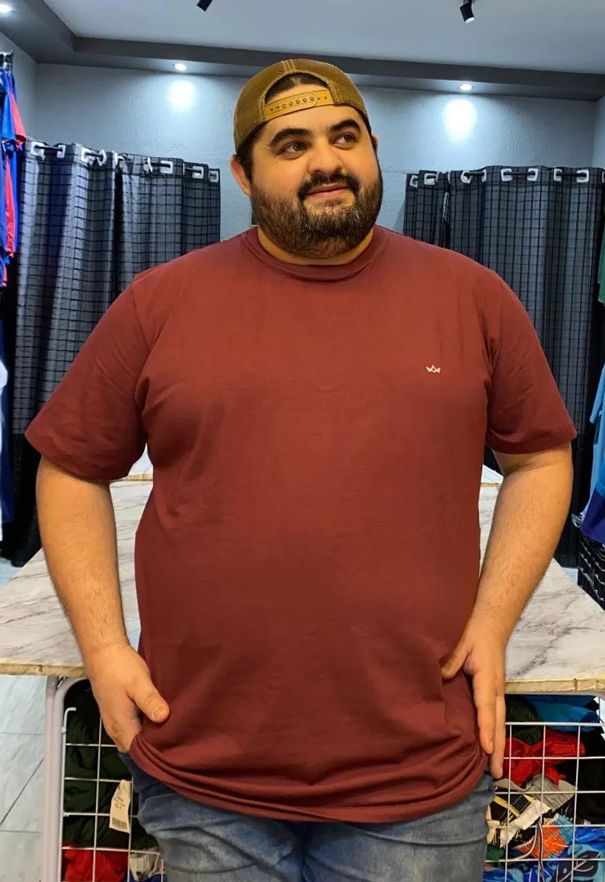camisas cotton plus sizes do g1 ao g6 - Foto 3