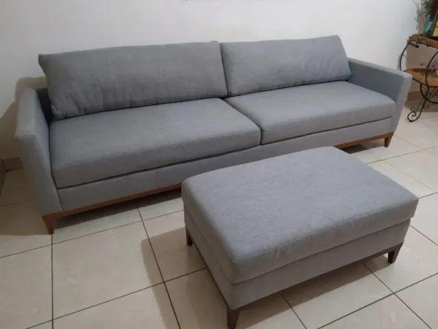 Sofá com puff - Foto 3