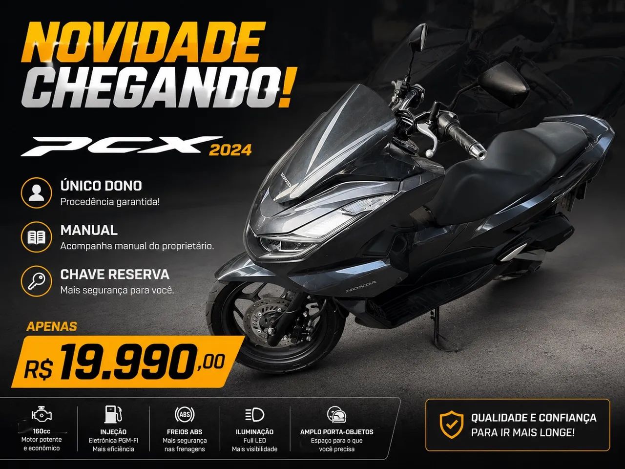 Pcx único dono - Foto 5