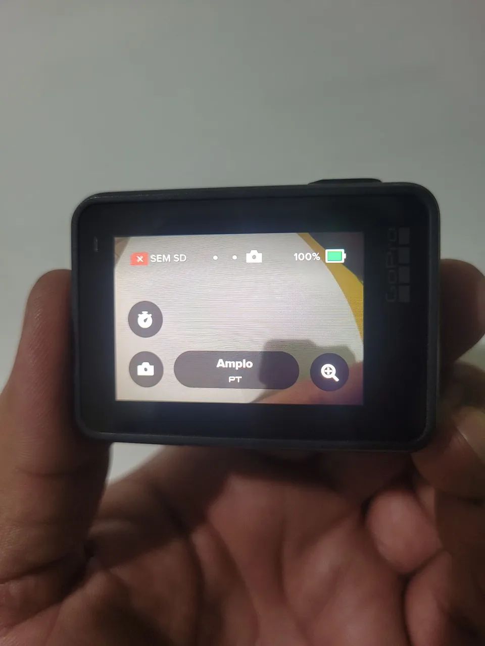 GoPro Hero 7 Black + Adaptador + Microfone Duda Cell - Kit