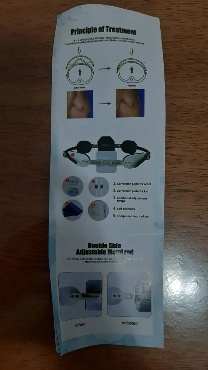 Colete Ortopédico para Pectus Carinatum (Peito de Pombo) - Foto 3
