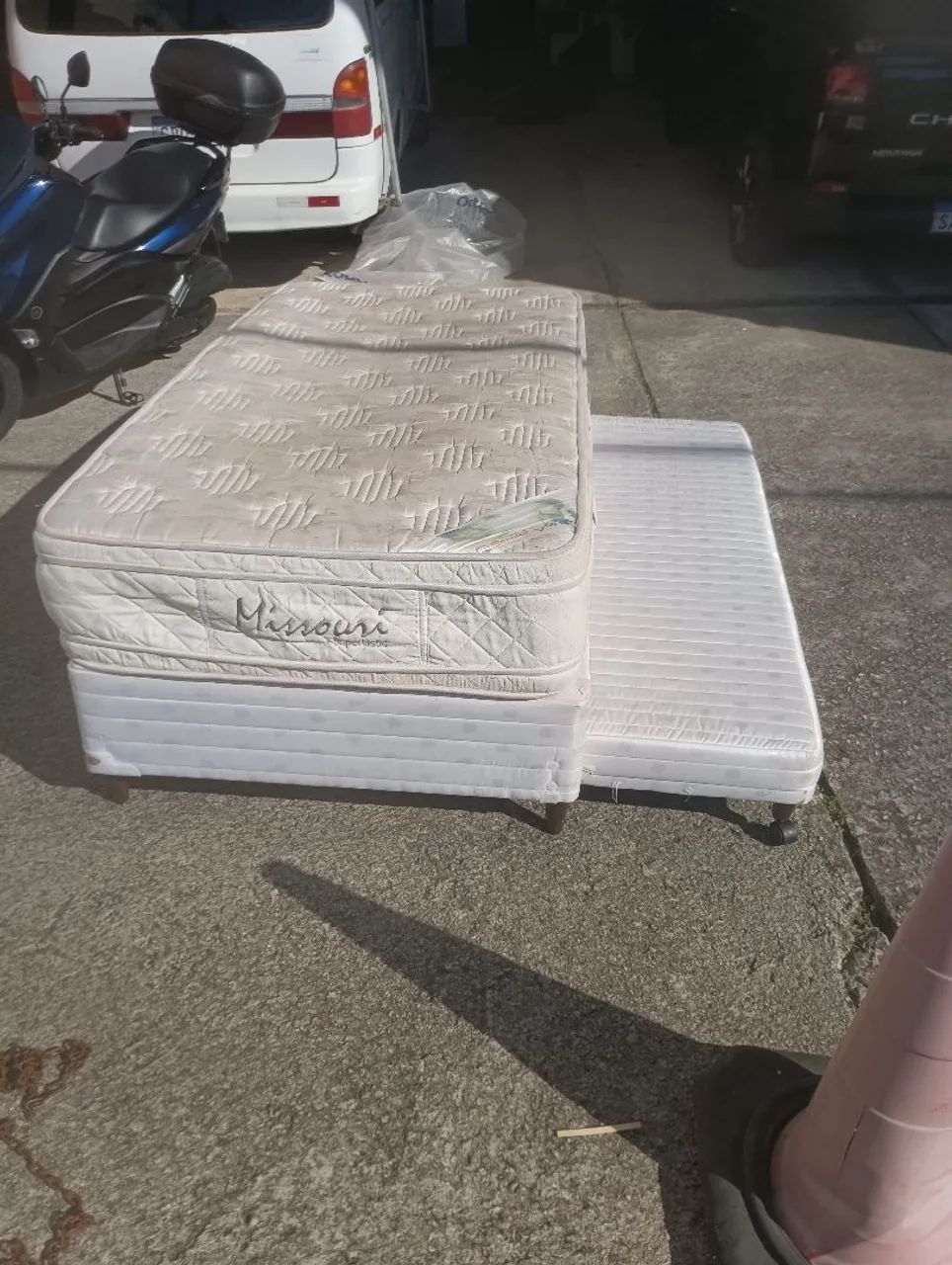 Cama box solteiro cama auxiliar  - Foto 3