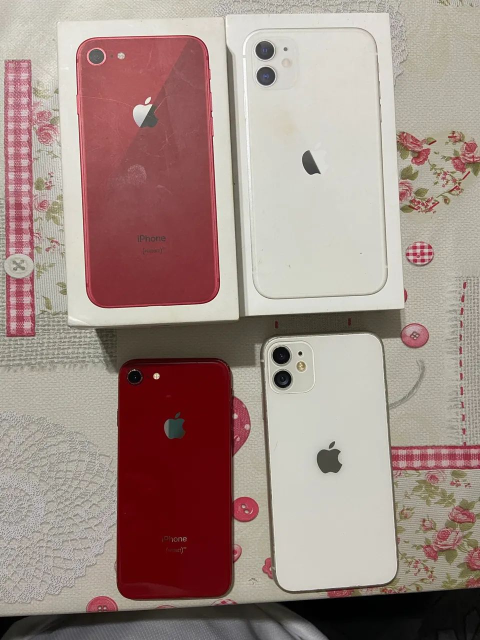 iphone 11 é Iphone 8 Red