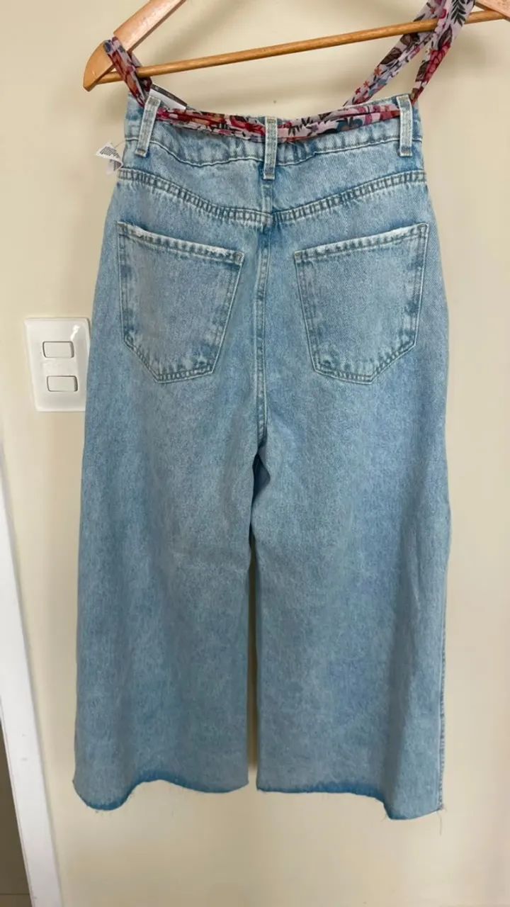 Calça Jeans Pantacourt - Foto 4