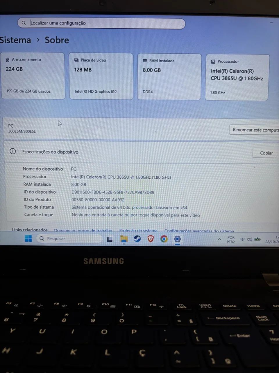 Notebook Samsung - Foto 2