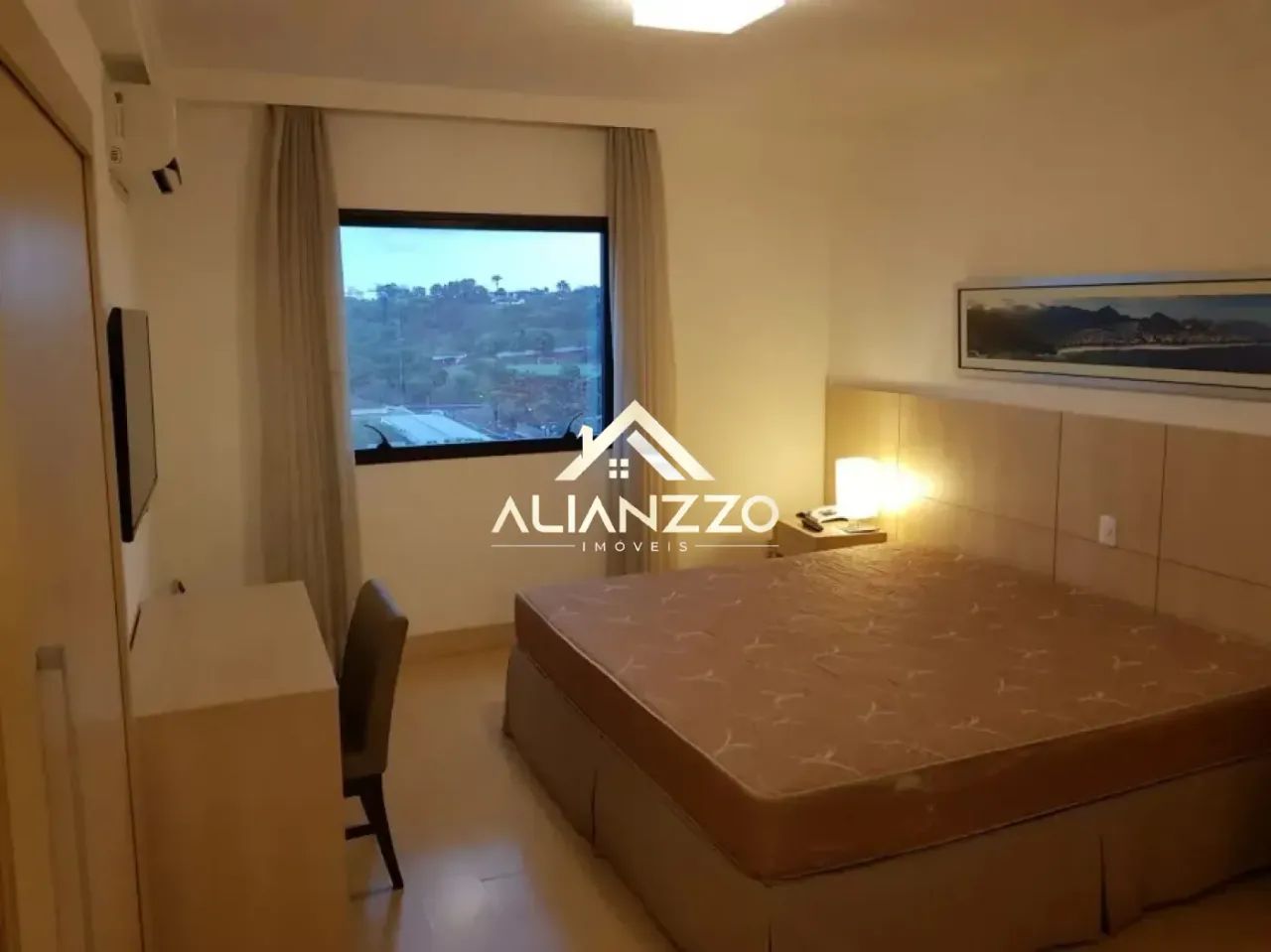 Flat mobiliado para locação no Ribeirânia - Ribeirão Preto/SP, Alianzzo Imóveis. - Foto 7