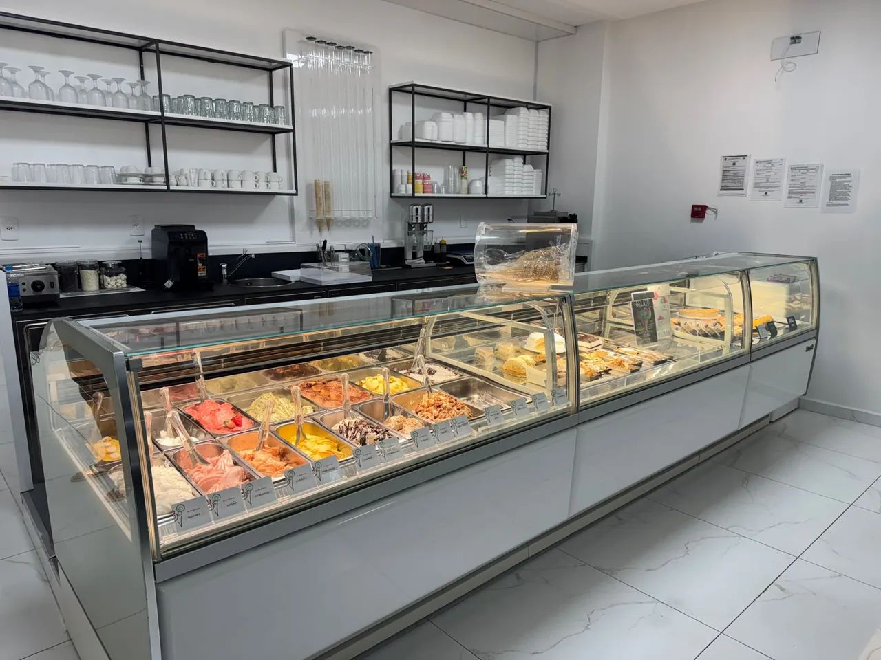 Vitrine de gelato icetech 