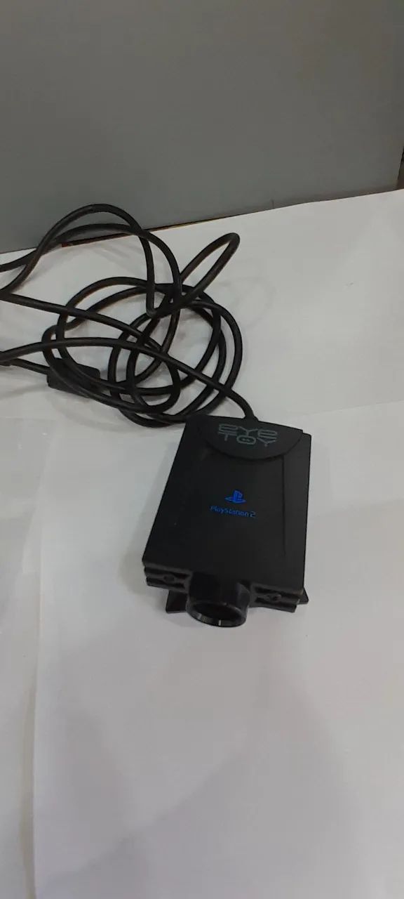 Câmera Playstation 2 com jogos  - Foto 2